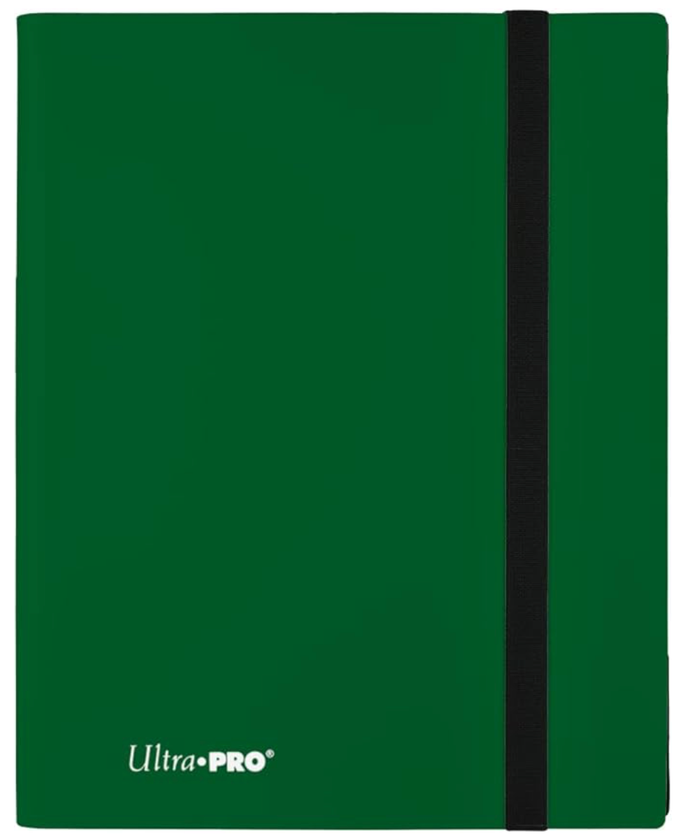 Carpeta 9 bolsillos Ultra Pro Binder Verde Bosque 360 cartas