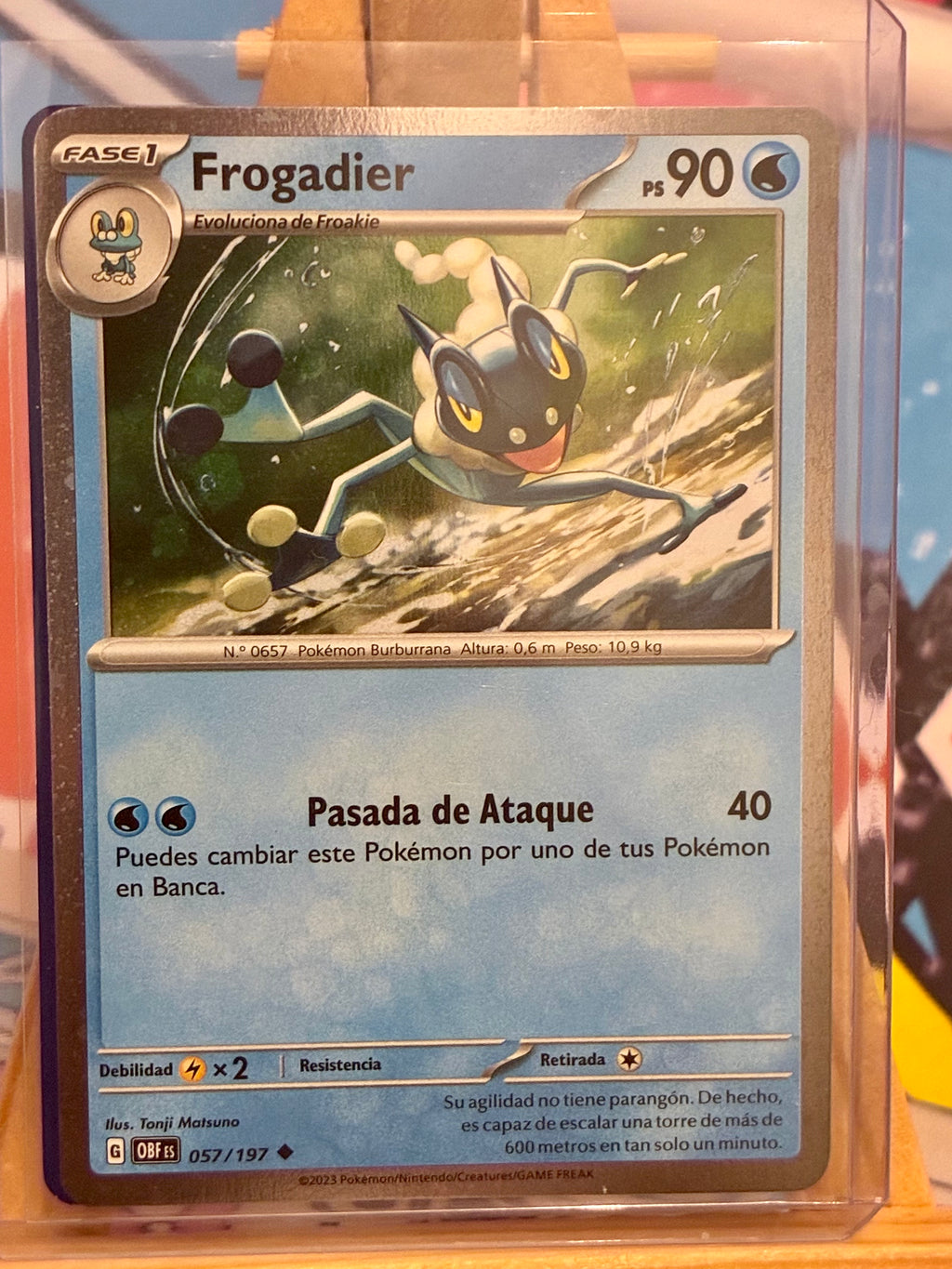 Greninja EX SVP 132 Carta Pokémon Español
