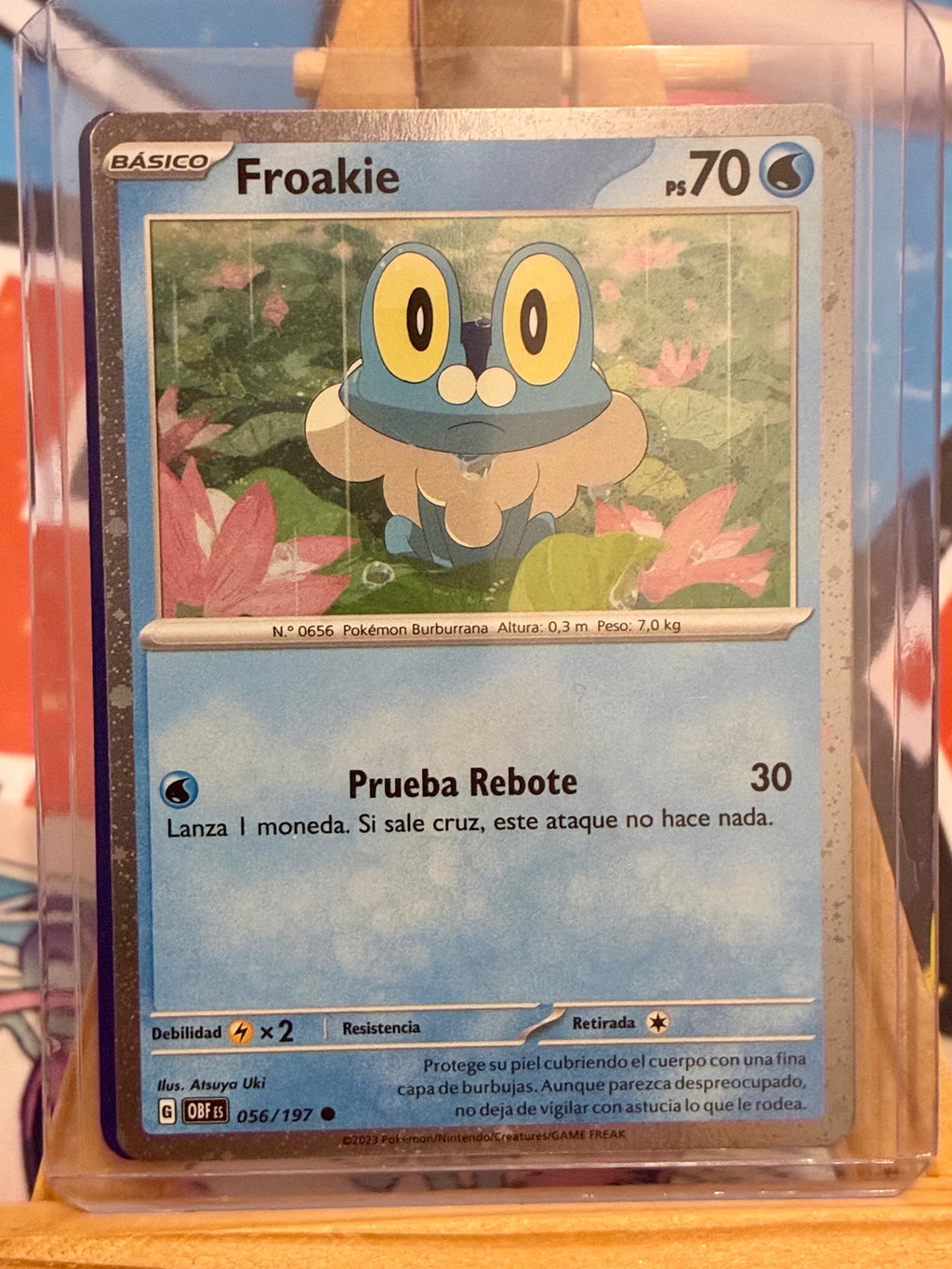 Greninja EX SVP 132 Carta Pokémon Español